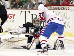 The Montreal Canadiens visit the Pittsburgh Penguins at the Consol Energy Center in Pittsburgh, Wednesday Nov. 11, 2015.