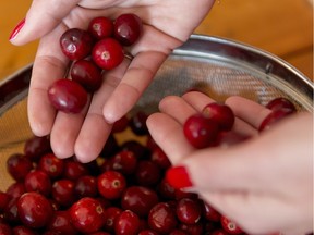 While the impending U.S. Thanksgiving holiday is causing some shortages on our side of the border, we can give thanks for an excellent cranberry crop.
