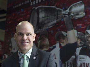 Alouettes president Mark Weightman in his office on Monday Nov. 16, 2015.