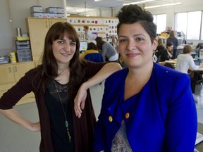 The RIDM is designed to attract "people who are curious about their environment and about reality," says artistic director Charlotte Selb, left, with general director Mara Gourd-Mercado. "It’s a way to connect with the world.”