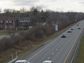 Highway 20 as it passes through Beaconsfield.