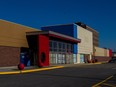 The former Target store at the corner of St-Jean and Hymus Blvds. in Pointe-Claire, will reopen as a Walmart on Thursday, Feb. 25, 2016. (Dave Sidaway / MONTREAL GAZETTE)