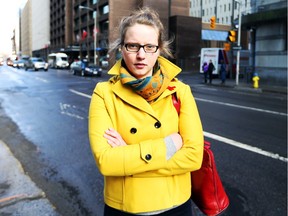 File photo: Julie Lalonde in Ottawa on March 13, 2013. Lalonde is an award-winning educator on sexual violence. She's giving a talk at Concordia University in Montreal on Wednesday about the role bystanders can play in preventing sexual assault.