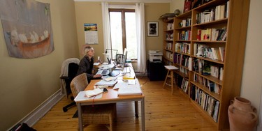 Annika Parance in her home office.