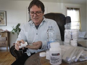 Antonio Paris takes a slew of pills daily. He is one two Quebecers to participate in a clinical research study on prostate cancer, intended for patients with a particularly aggressive form of the disease.