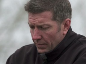The documentary Swift Current - making its world TV première Saturday at 9 p.m. on Global - chronicles the nightmare that Sheldon Kennedy underwent at the hands and twisted mind of his predatory coach Graham James. Photo credit: Swift Current Doc