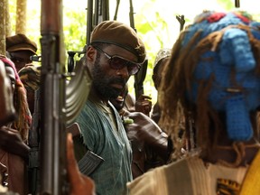 Idris Elba delivers an Oscar-worthy performance in Beasts of No Nation, about an African warlord who transforms a homeless child into a heartless assassin.
