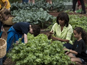 Michelle Obama's efforts to improve children's food literacy were cited at the Changing the Menu conference.