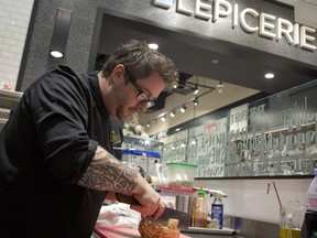 Chef Ian Perreault is the mastermind behind the Dix30 branch’s Chez Lionel Prêt-à-manger.