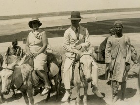 Between 1930 and 1960, Agatha Christie helped her husband, Sir Max Edgar Lucien Mallowan, at ancient Mesopotamian archeological sites.