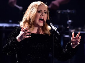 Adele attends the television show 2015! Menschen, Bilder, Emotionen - RTL Jahresrueckblick on Dec. 6, 2015 in Cologne, Germany.