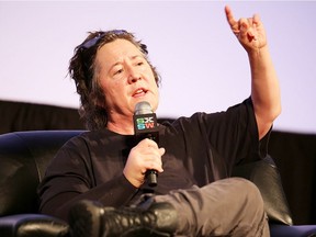 “Things have changed fairly drastically from the early ’90s, when most independent films made the bulk of their money theatrically,” says New York-based producer Christine Vachon, pictured at Austin’s South by Southwest conference in March. Vachon will be in conversation with Guy Maddin at the Phi Centre on Wednesday, Dec. 16.