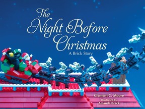 Amanda Brack builds her version of The Night Before Christmas out of Lego images.