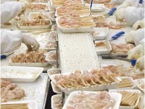 The Public Health Agency of Canada says risk of contracting the illness is low and while the source of the current Salmonella outbreak is unknown, the agency identified poultry products as "items of interest" in its continuing investigation.