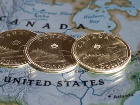 The Canadian dollar dropped to levels not seen in more than a decade as the price of oil and gold both came under pressure in 2015.