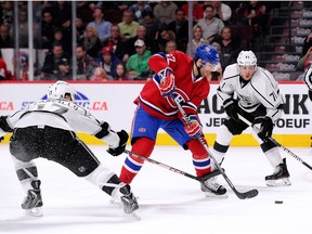 The Montreal Canadiens host the Los Angeles Kings at the Bell Centre in Montreal, Thursday Dec. 17, 2015.