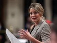 Heritage Minister Melanie Joly answers a question during Question Period in the House of Commons on Parliament Hill in Ottawa, on Thursday, December 10, 2015.