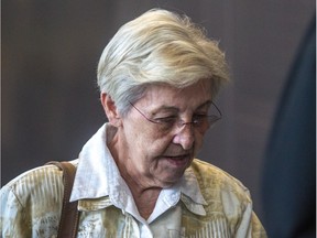 Former Hudson Director General Louise Léger-Villandré pleaded guilty to six of 19 criminal charges she faced involving about $1 million that went missing from town hall coffers.