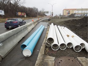 Turcot Interchange construction in December 2015.