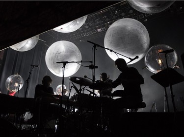 Patrick Watson and his band perform at the Metropolis in Montreal on Tuesday December 15, 2015.