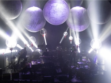 Patrick Watson and his band perform at the Metropolis in Montreal on Tuesday December 15, 2015.