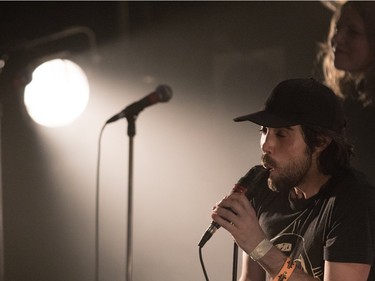 Patrick Watson performs at the Metropolis in Montreal on Tuesday December 15, 2015.