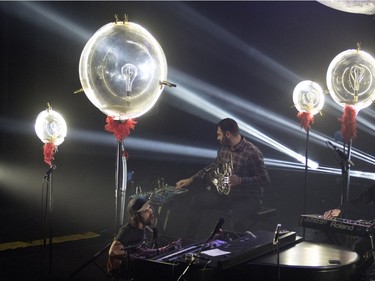 Patrick Watson performs at the Metropolis in Montreal on Tuesday December 15, 2015.