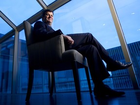 Bombardier's Pierre Beaudoin at his Montreal office in 2013.