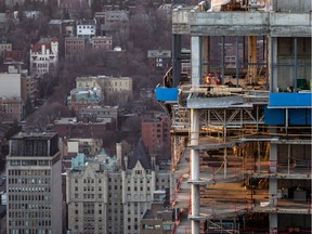 Despite a record-setting number of new condo projects under construction in Montreal, eager buyers are snapping up condos so quickly that builders are struggling to keep up with demand.