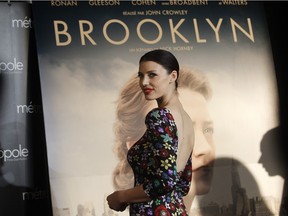 Jessica Paré turned back the clock in Mad Men, and goes even farther back in time for Brooklyn. She was in Montreal Monday, Dec. 7 for the immigration drama's Quebec première.