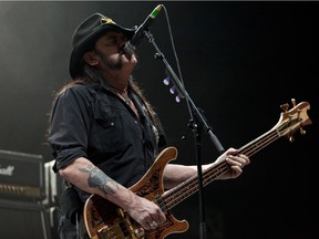 Motörhead frontman Lemmy (pictured at Montreal's Bell Centre in 2012) died on Monday, but left behind any number of legends. Some of them were even true.