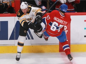 The Montreal Canadiens host the Boston Bruins at the Bell Centre in Montreal, Wednesday Dec. 9, 2015.