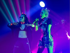 Grimes enjoyed a wildly enthusiastic reception at Metropolis on Nov. 21, 2015. "I’ve seen so many concerts at that venue that it was kind of surreal," she says.