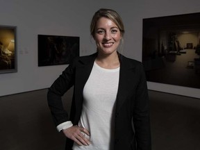 "I think the most important thing for a person who is a public figure is that you’re able to take the pressure psychologically," said Mélanie Joly, newly minted minister of Canadian heritage and member of Parliament for Ahuntsic-Cartierville, in an interview at the the Musée d'art contemporain de Montréal.