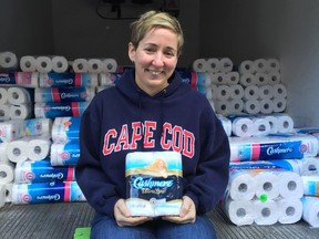 Deb Elvidge was surprised how her appeal to donate toilet paper triggered such a n incredible reaction.