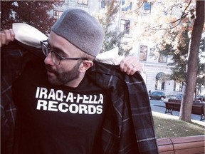 Montreal-based rapper Narcy aka Narcicyst aka Yassin Alsalman.