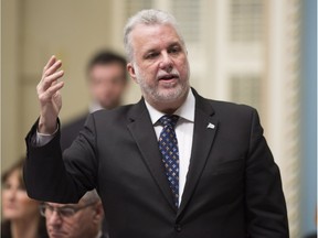 Premier Philippe Couillard.