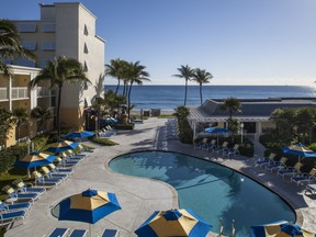 Delray Sands Resort is a newly renovated boutique property in Highland Beach, Fla., between Boca Raton and Delray Beach.