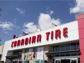 A Canadian Tire store in North Vancouver.