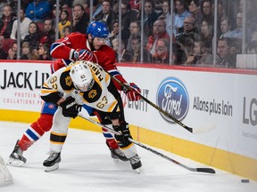 The Montreal Canadiens host the Boston Bruins at the Bell Centre in Montreal, Tuesday Jan. 19, 2016.