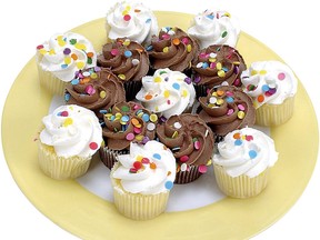 Cupcakes are a tasty treat, especially on birthdays.