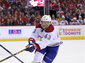 Montreal Canadiens forward Daniel Carr will miss three months with an injury to his right knee.