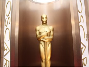 File photo of an Oscar statue.