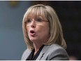 Francine Charbonneau, minister responsible for seniors and anti-bullying, defended her decision to not make denunciations of elder abuse mandatory Tuesday.