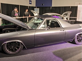A 1971 El Camino in the Performance Zone at the 2016 Montreal International Auto Show at the Palais des congrès in Montreal Monday January 18, 2016. The iconic Chevy is worth a look, because who wouldn’t want a car that has a pickup bed in the back?