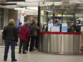 The Berri-UQAM métro station was chosen because it is the busiest in the Société de transport de Montréal's network.