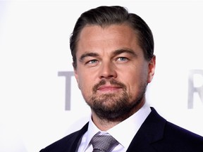 Leonardo DiCaprio attends the première of his latest film, The Revenant on Dec. 16,  in Hollywood.