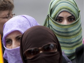 Almost 49 per cent of respondents who participated in a Quebec Human Rights Commission survey said they were bothered by a woman wearing a veil.