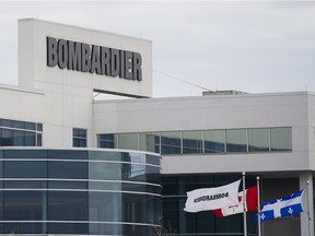 A Bombardier plant in Montreal, Thursday, Oct. 29, 2015.