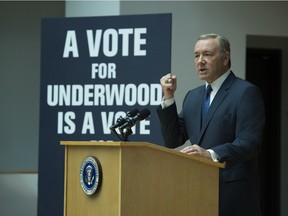 House of Cards: will it all be over for Frank (Kevin Spacey) and his campaign?